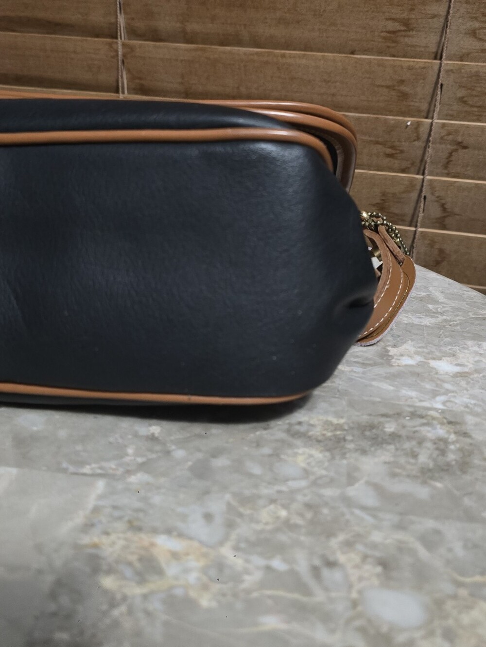 Paco Casa Black and Brown Multi-flap Multi-Pocket Crossbody Bag - Picture 8 of 14